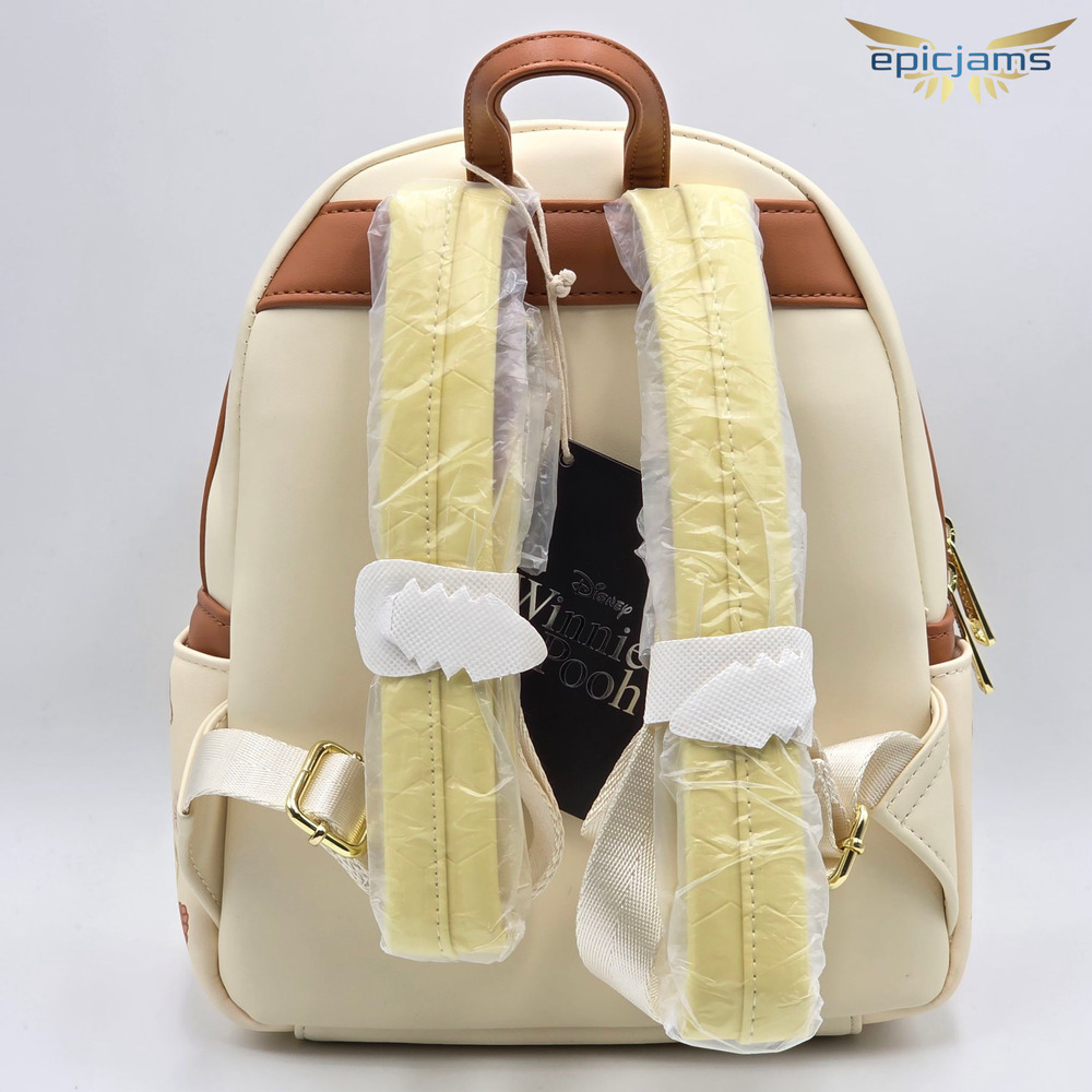 Loungefly Disney Winnie The Pooh Floral Pooh Bear & Friends Mini Backpack New - Picture 5 of 6